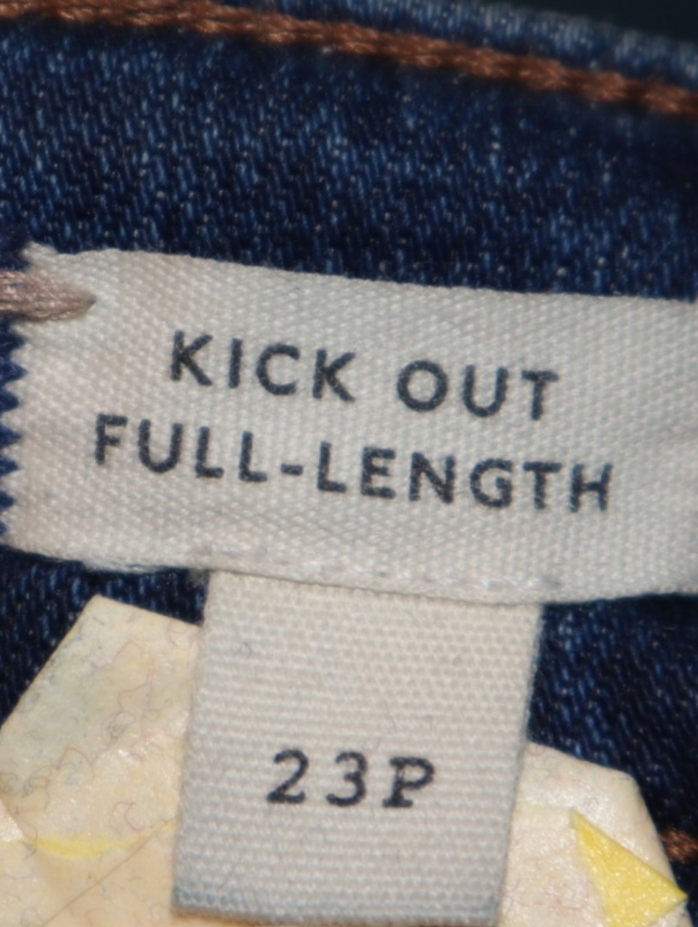 Madewell Petite Kick Out Full-Length Jeans in Devito Wash Size 23 Petite - Picture 13 of 15